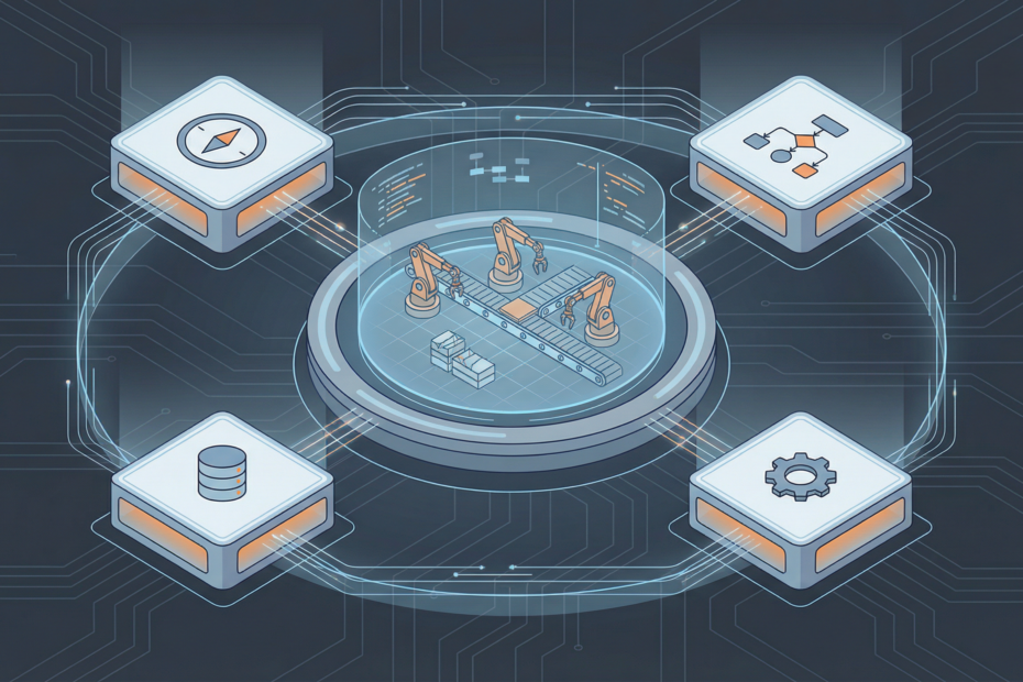 Multi-agent copilot architecture for industrial operations