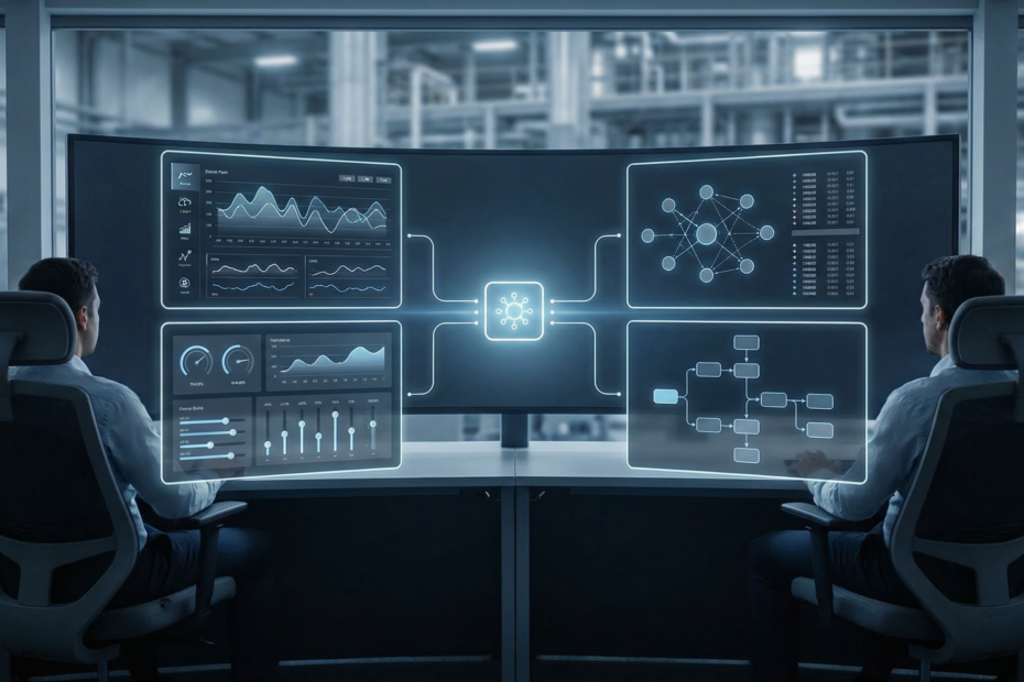 Production digital twin agent with parallel analysis and causal reasoning
