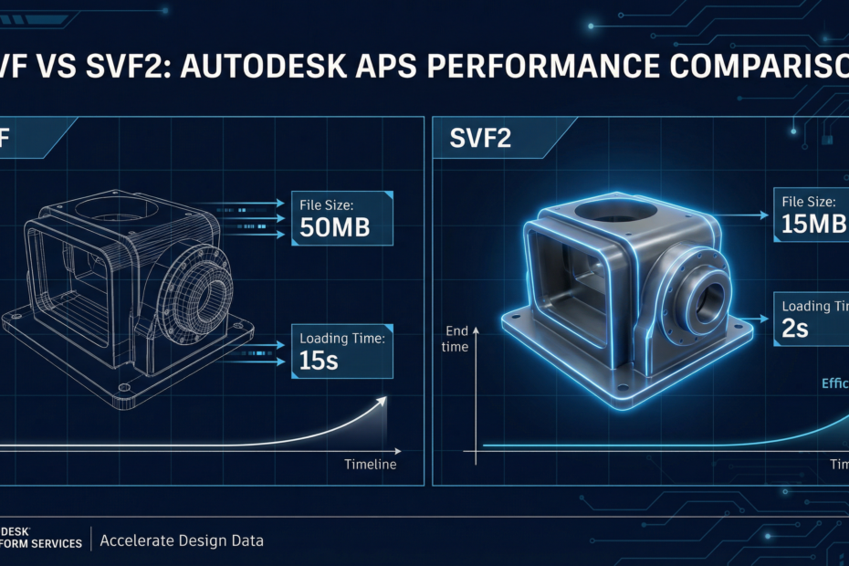 SVF vs SVF2 Autodesk APS comparison